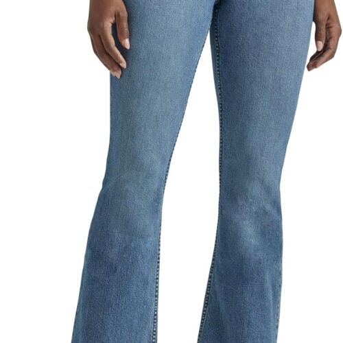 Women's  Mid Rise Flare Jean