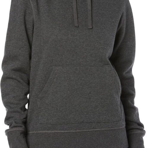 Women's Regular Fit Brushed Back Fleece Pullover Hoodie Available in Plus Size